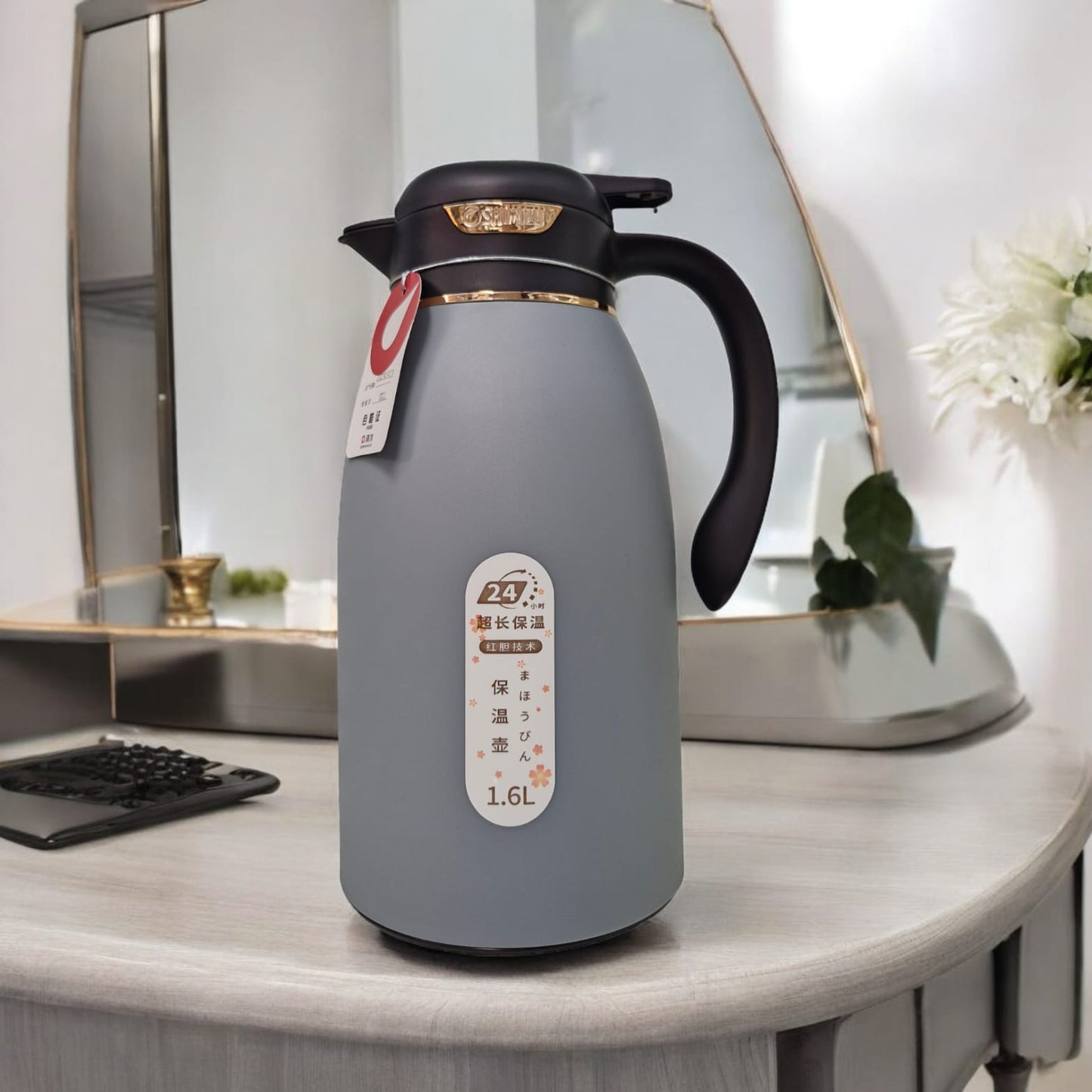 Thermos Flask Glass Inside 1.6L