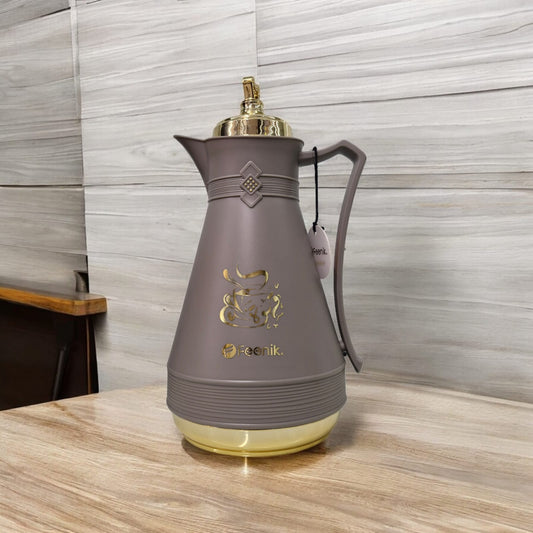 Thermos Flask 2L Glass work inside-Grey