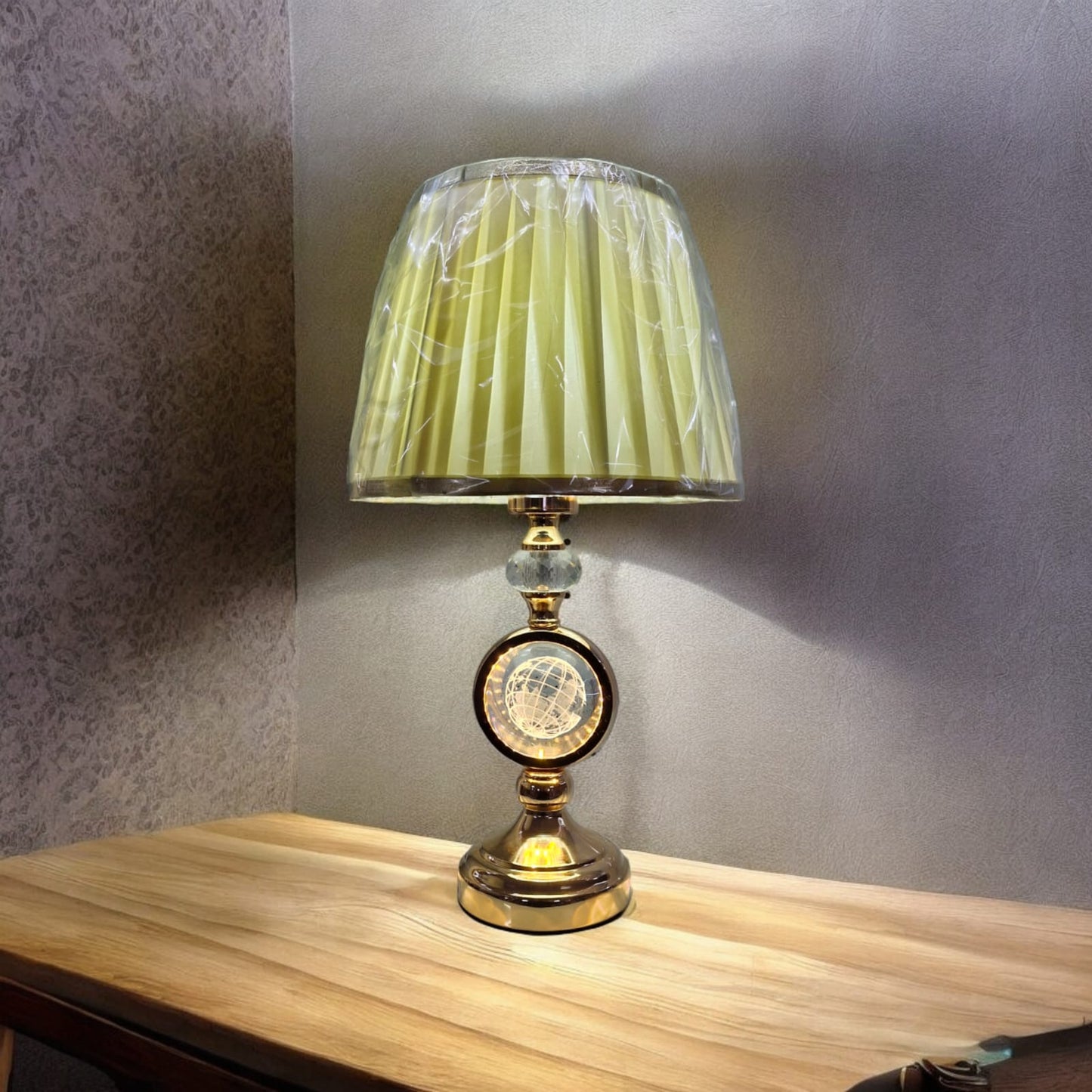 Table Lamp-Golden White