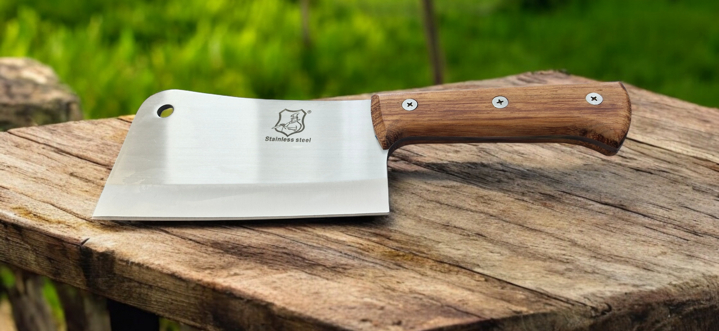 Stainless Steel Cleaver. Heavy Duty SC-4