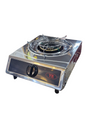 Single Stainless Steel Gas Stove, Cast Iron Rings