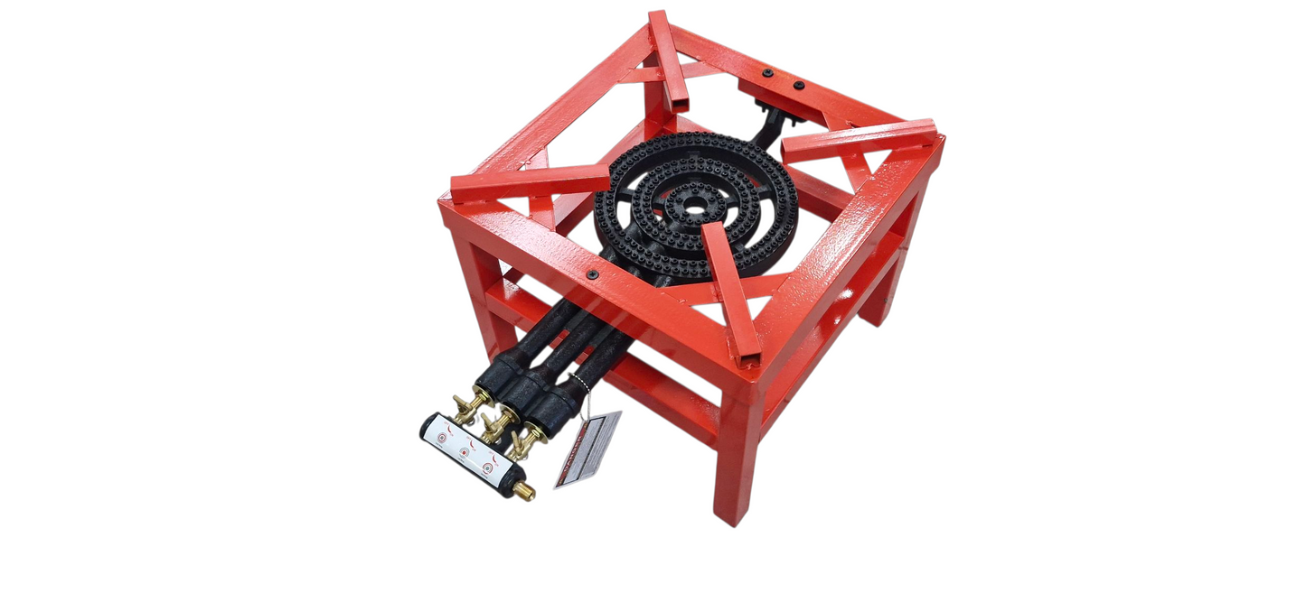 Three Rings Gas Stove - High Pressure
