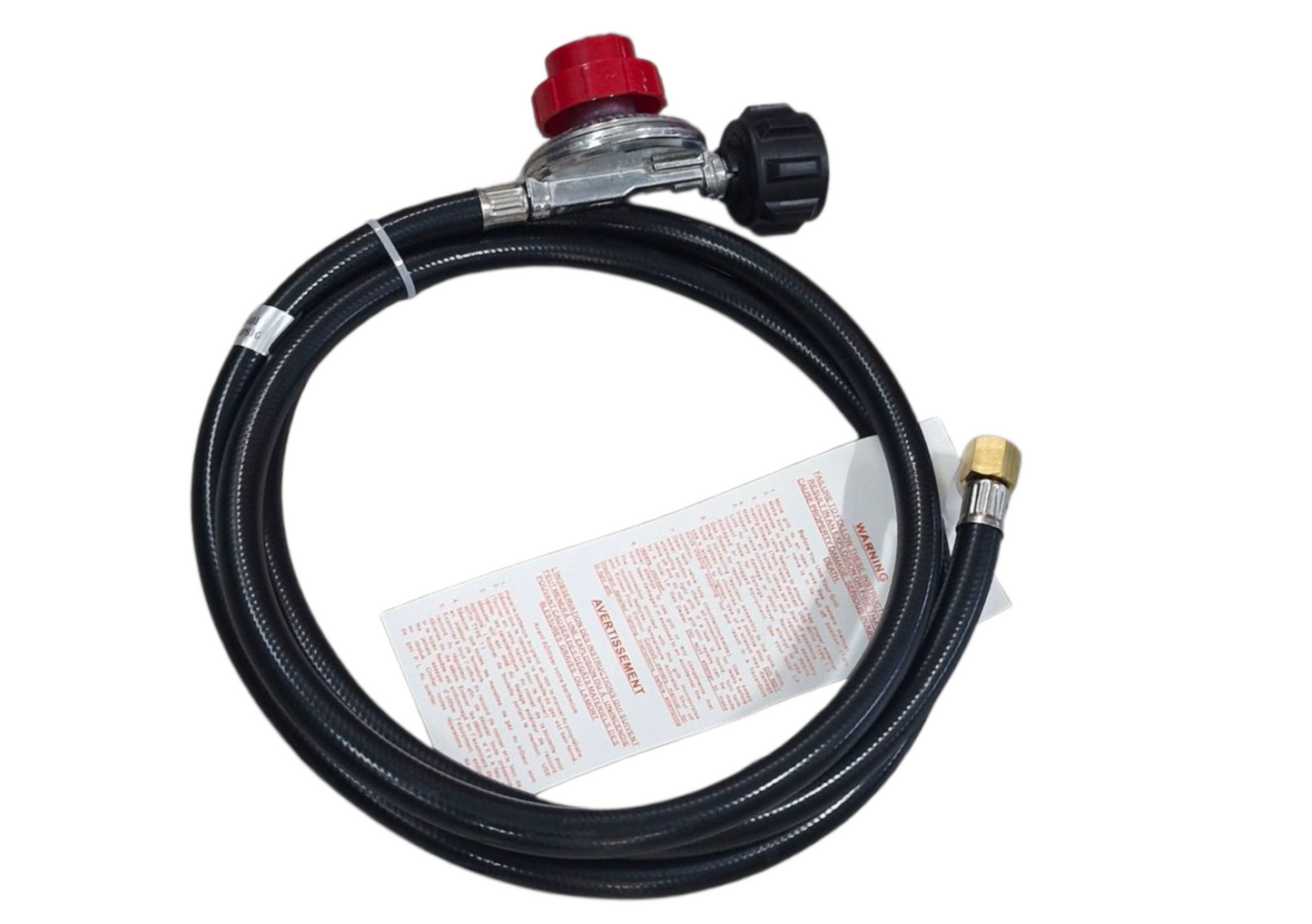 Two Meters High Pressure Gas Stove Hose with Connector and Regulator