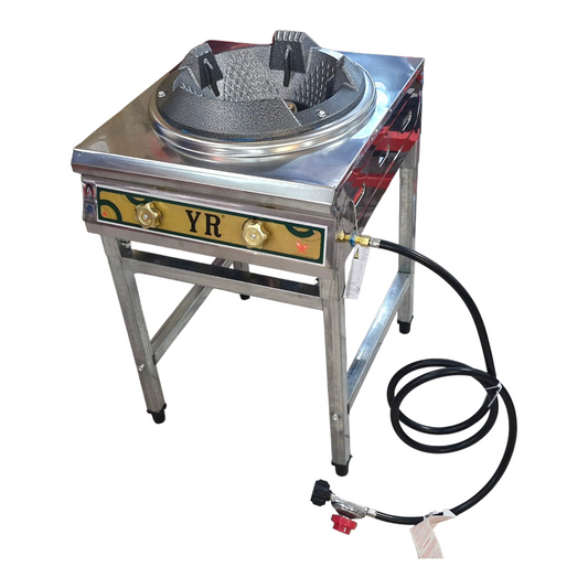 Jet Burners Gas Stove. With hose and fittings