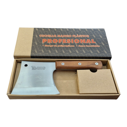 Stainless Steel Cleaver. Heavy Duty